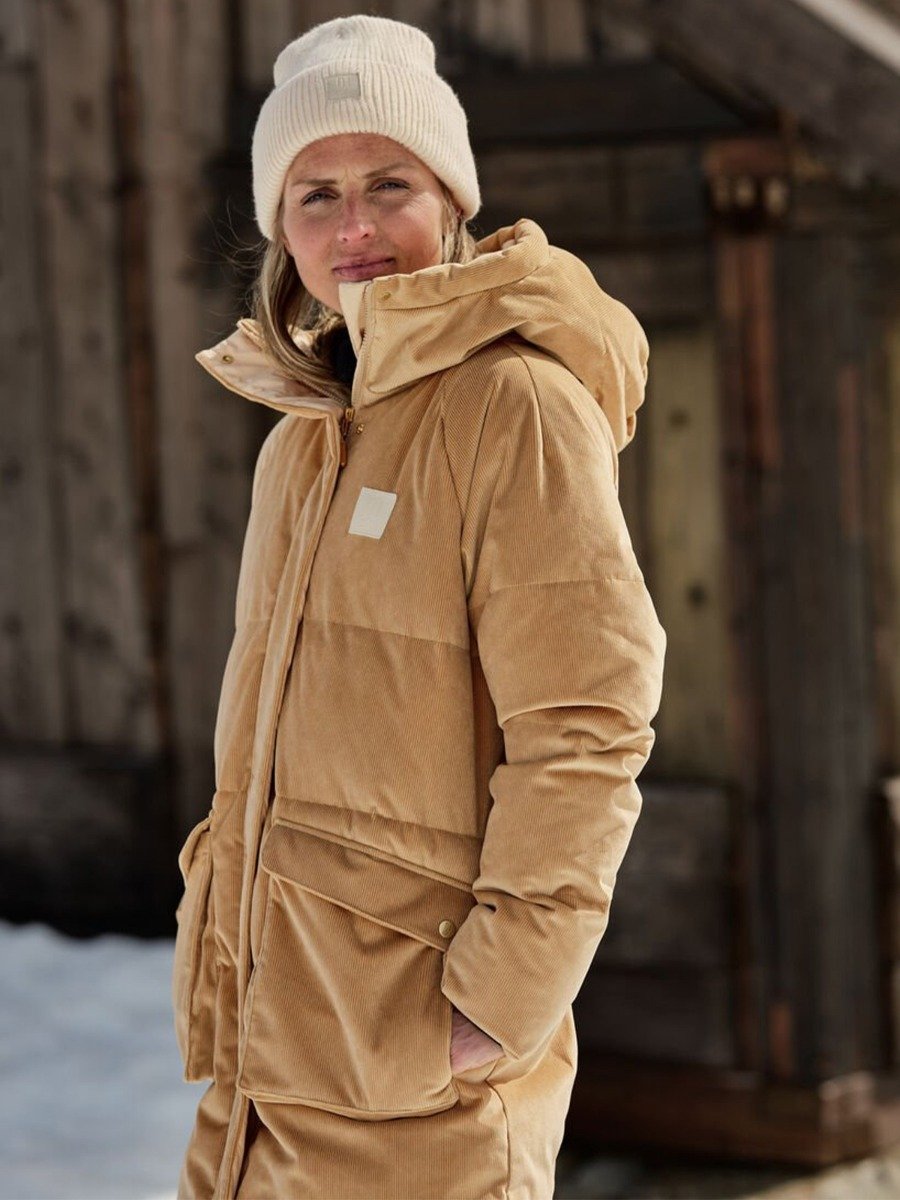 Johaug Rille Parka Beige