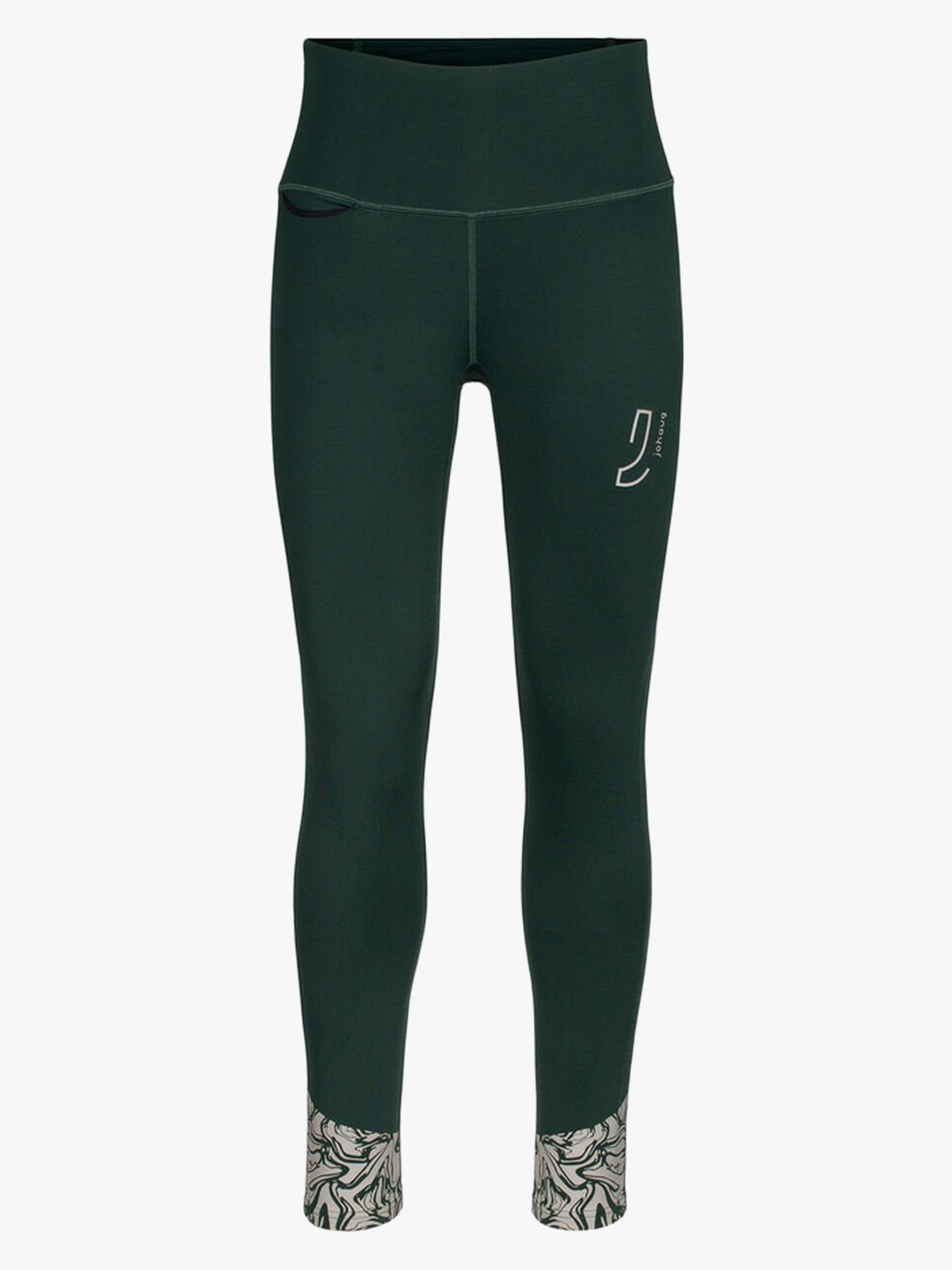 Johaug Aerial Woolmix Tights Pine Green