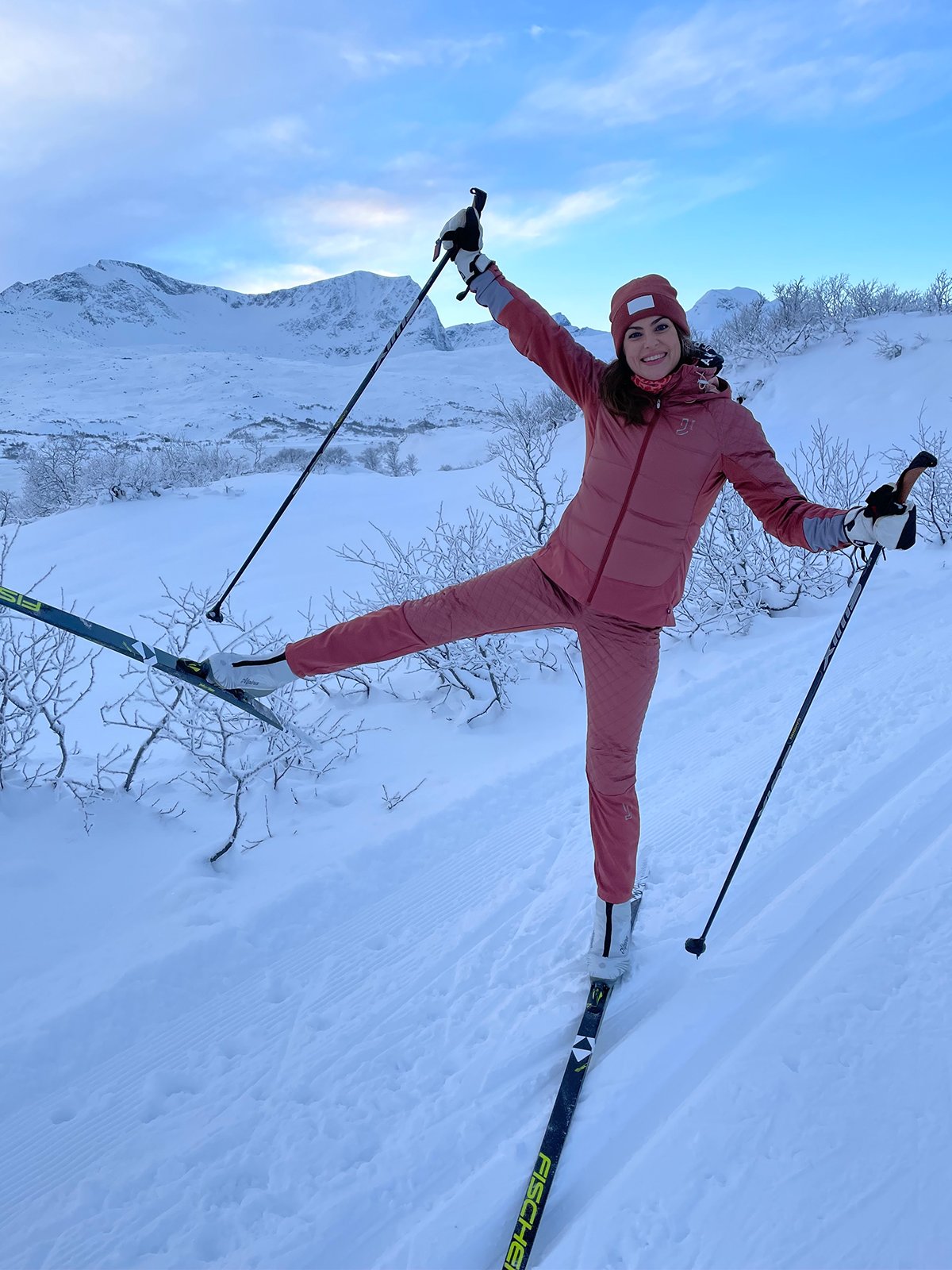 Johaug Advance Primaloft Pants Copper Brown