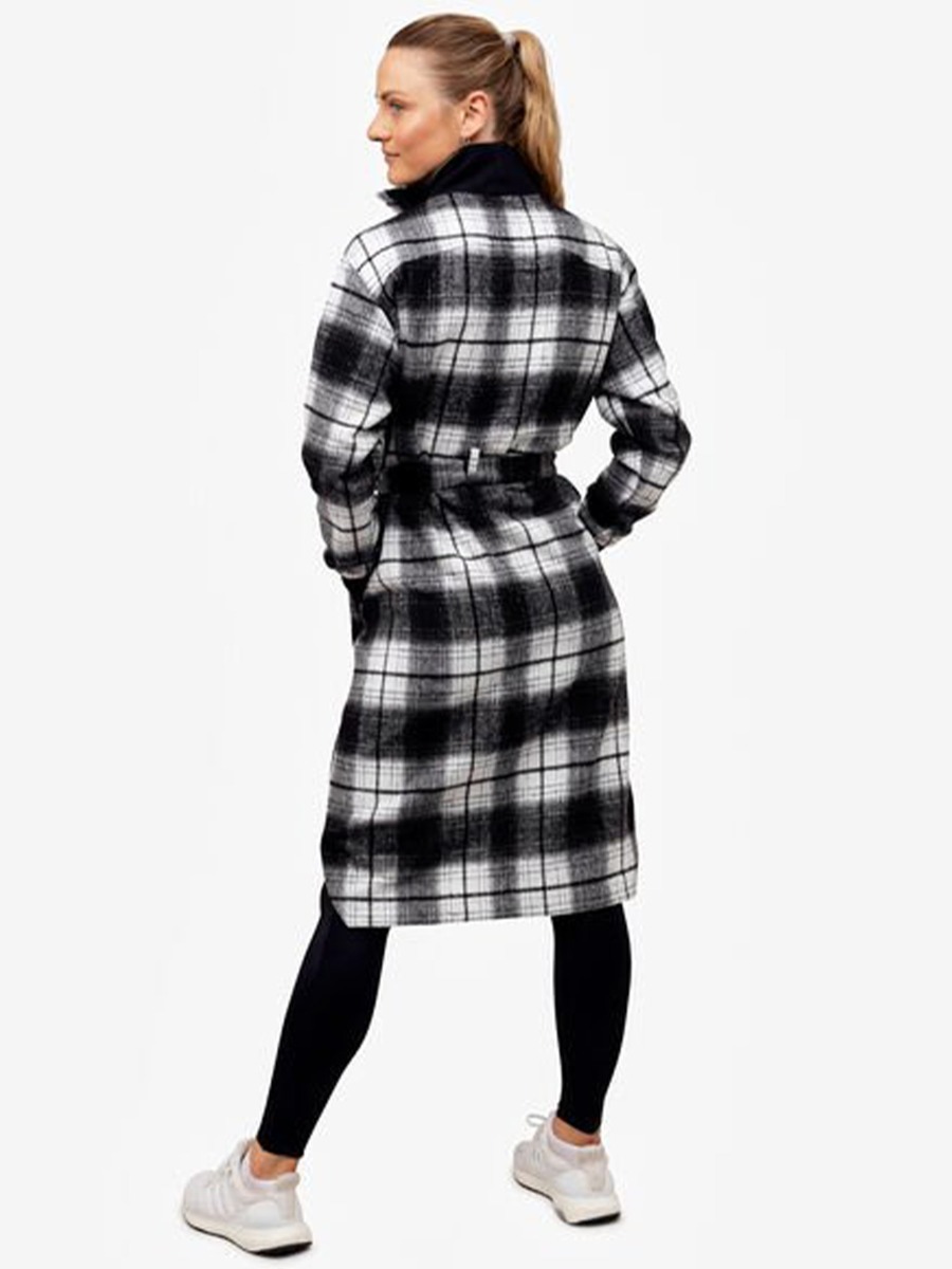 Johaug Lumber Check Shirt Jacket White