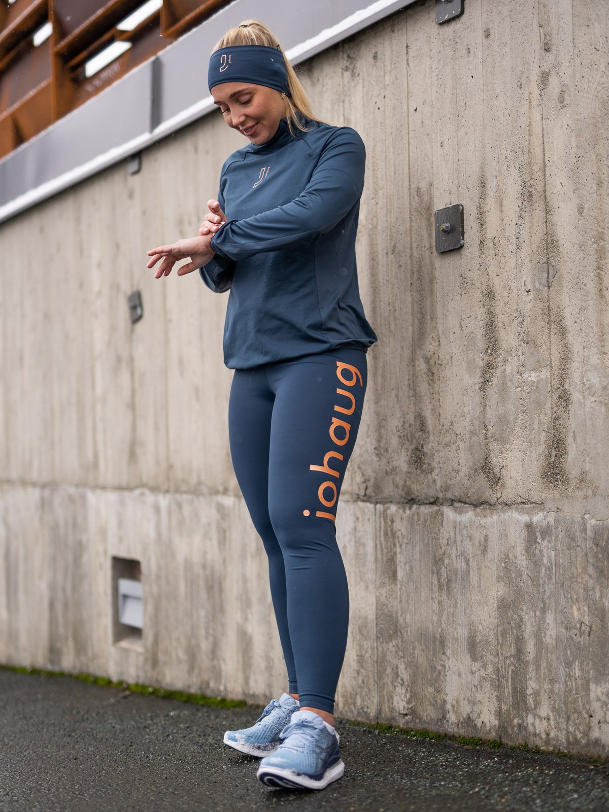 Johaug Shadow Tights Matte Navy