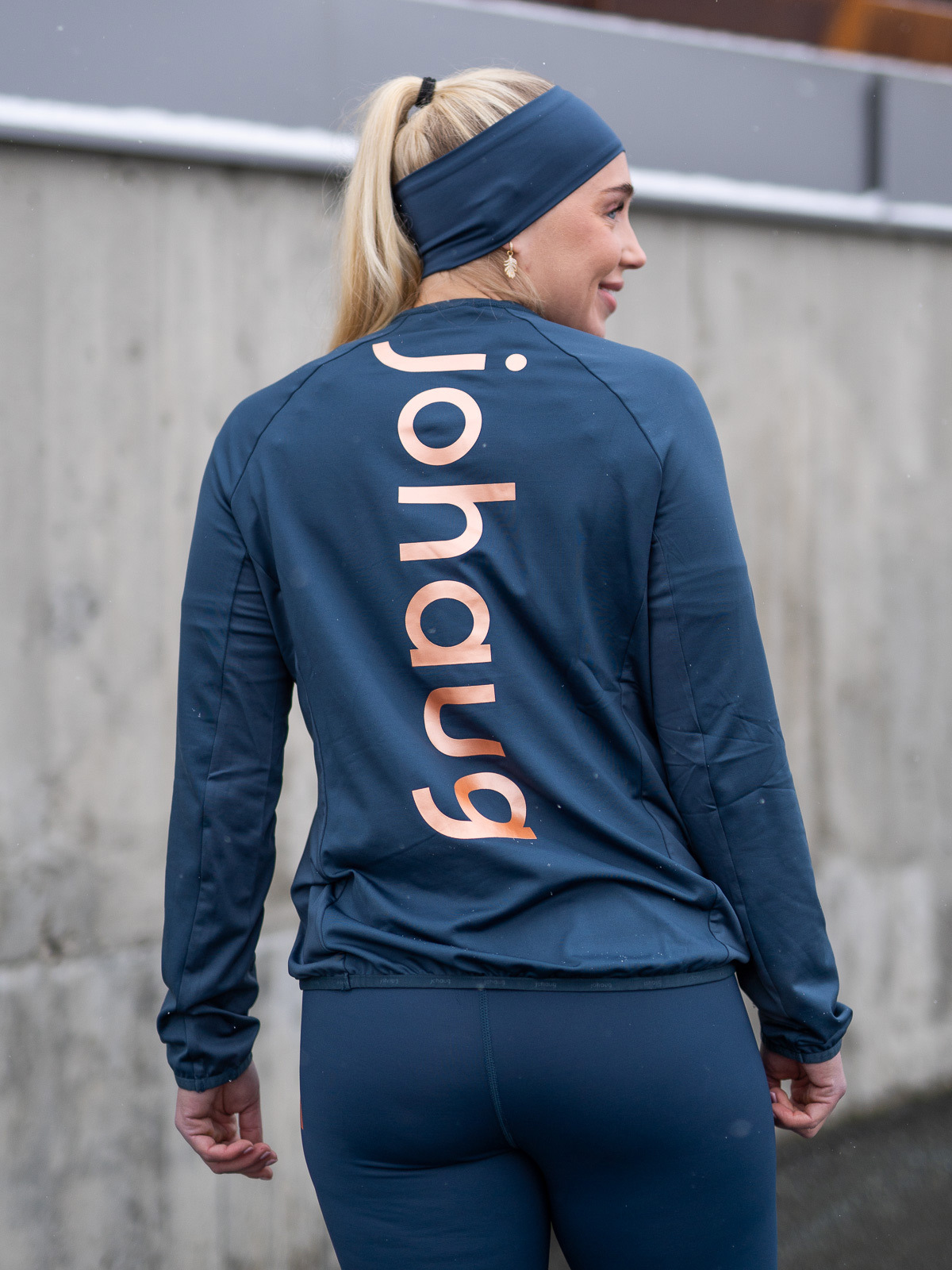 Johaug Shadow Fleece Matte Navy