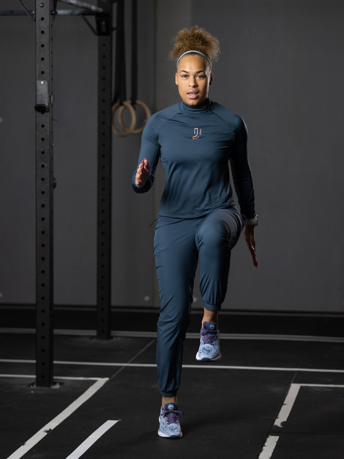 Johaug Shadow Fleece Matte Navy