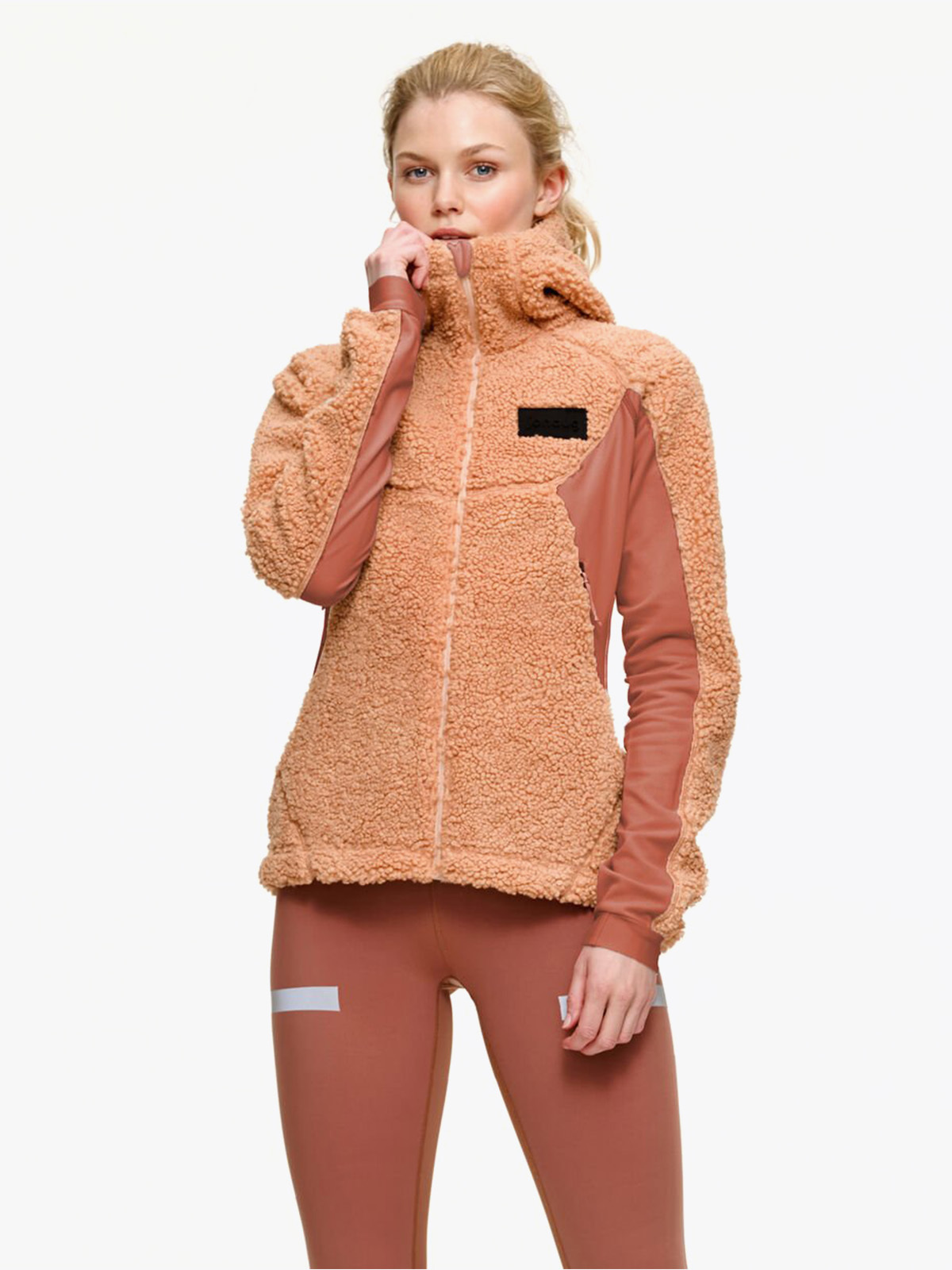 Johaug Zonal Hybrid Full Zip Hood 2.0 Dust
