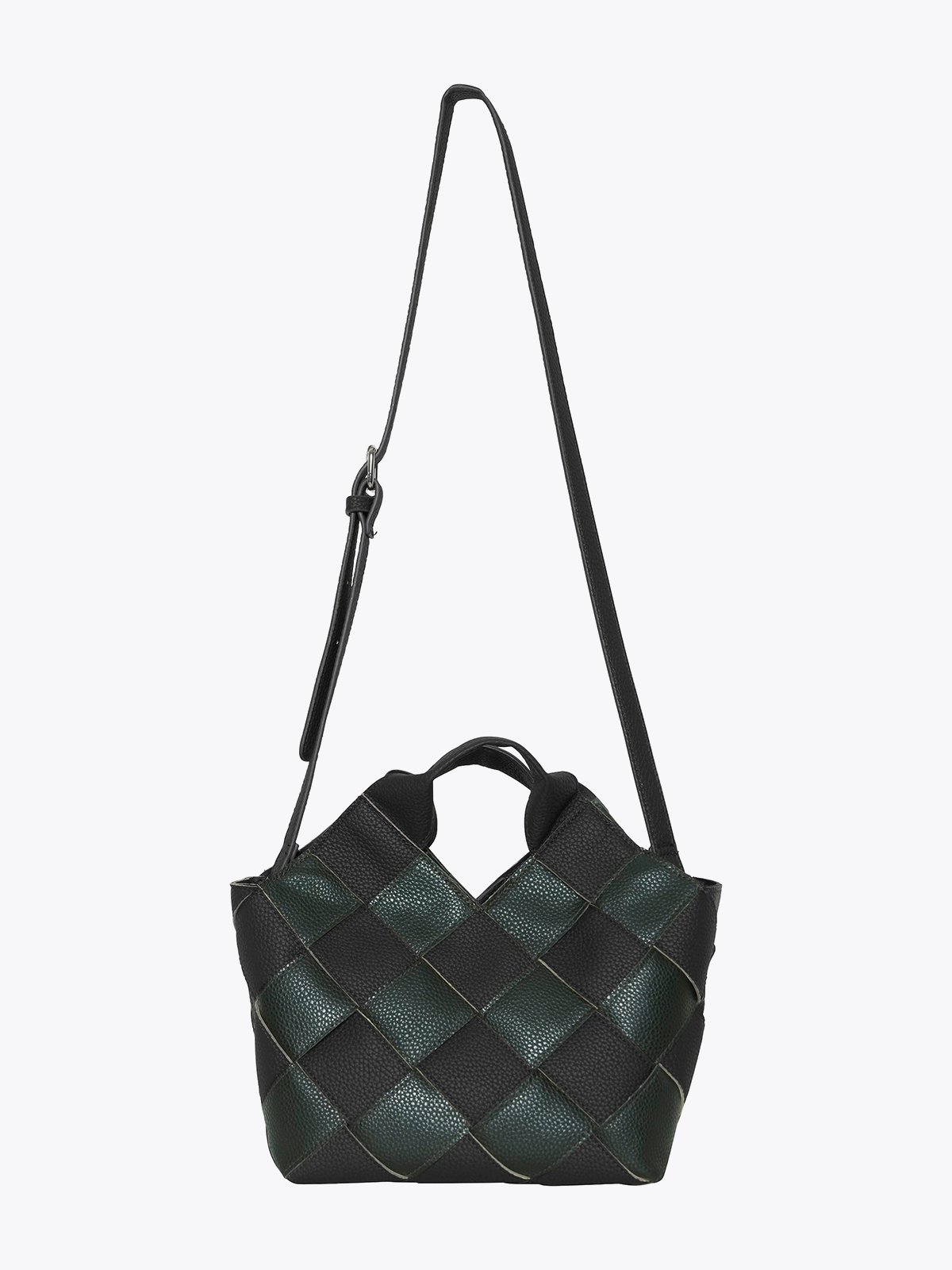 Ichi Miu Block Shoulder Bag Kombo grean