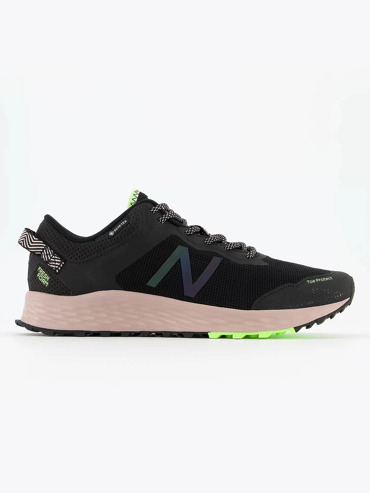 New Balance Arishi Gore Tex Black / Au Lait / Bleached Lime Glo