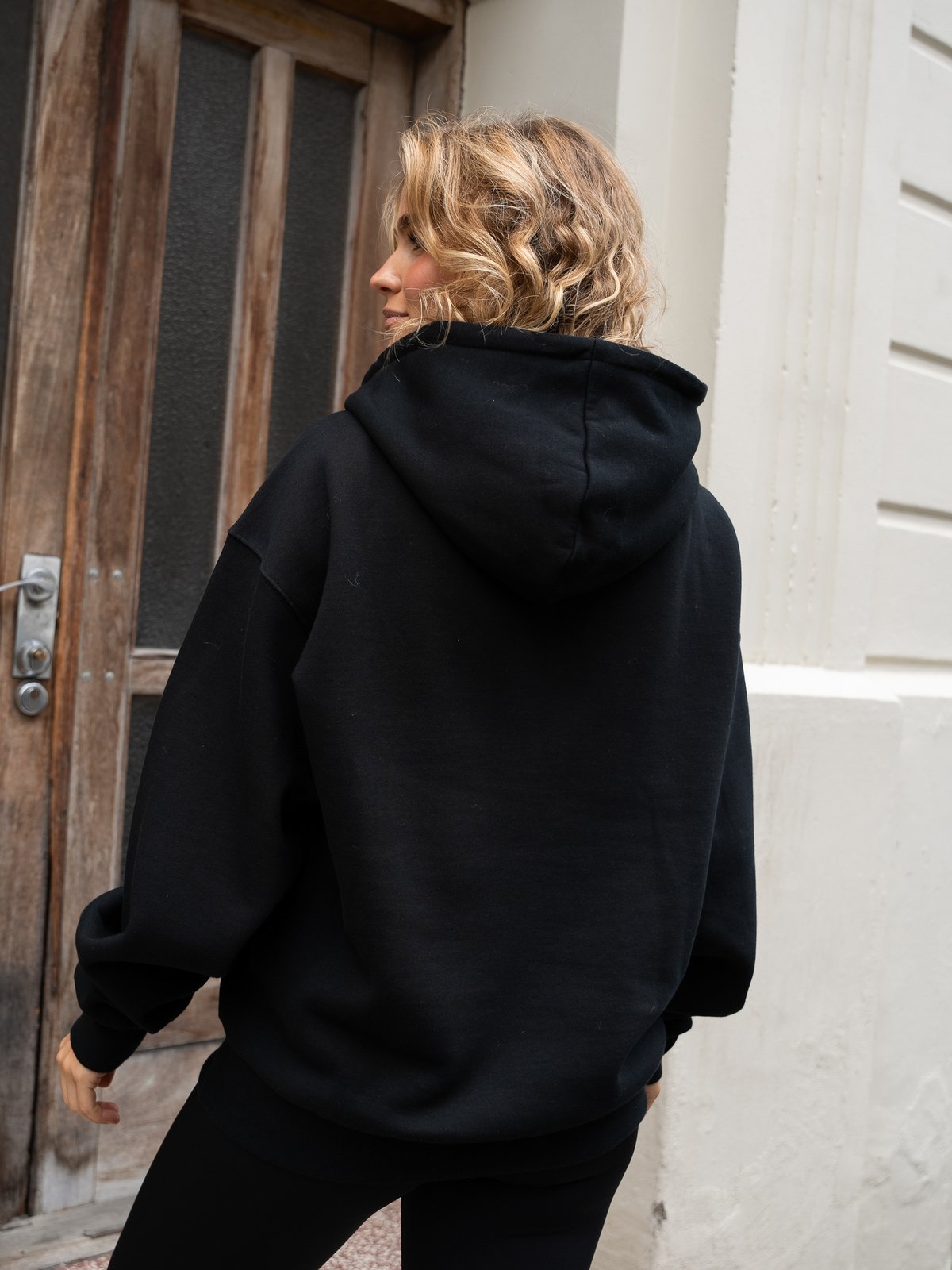 7 DAYS Active Organic Regular Hoodie Black