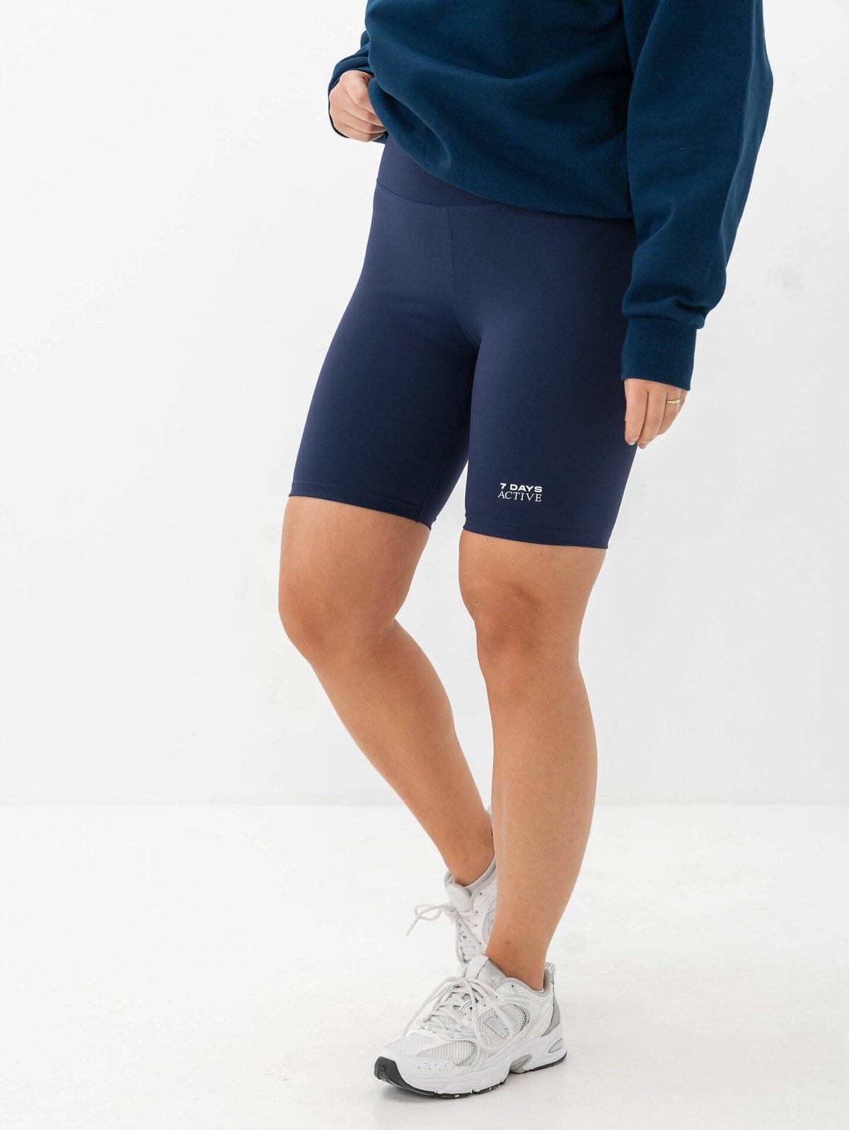 7 DAYS Active Signature Bike Shorts Navy