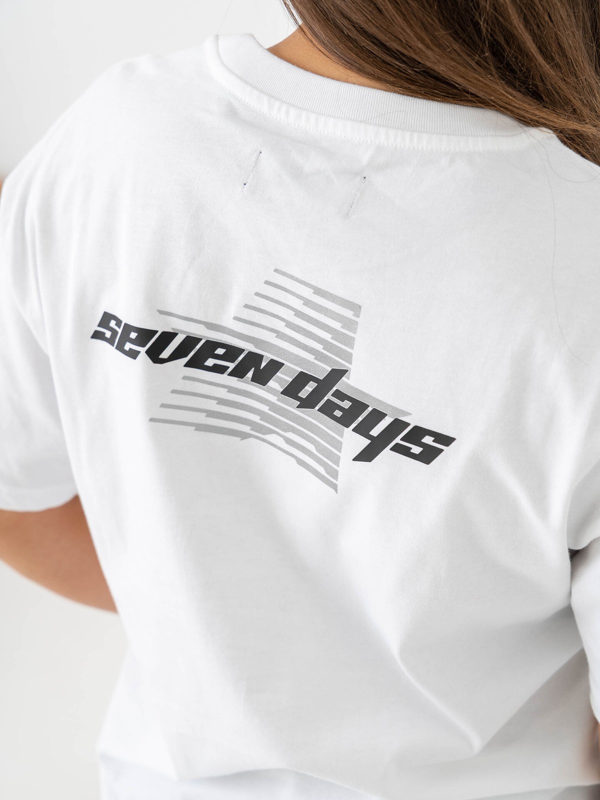 7 DAYS Active Organic Star Tee Brilliant White