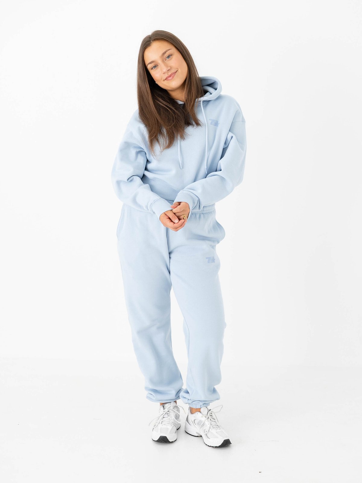 7 DAYS Active Organic Fitted Sweatpants Kentucky Blue