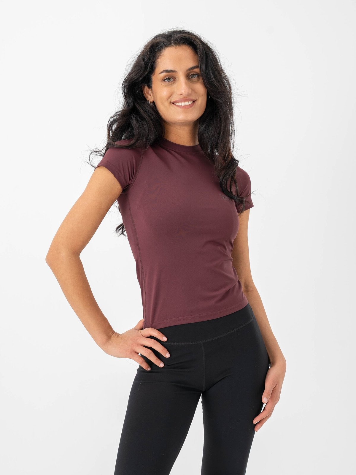 7 DAYS Active Womens Short Sleeve Tee Sassafras