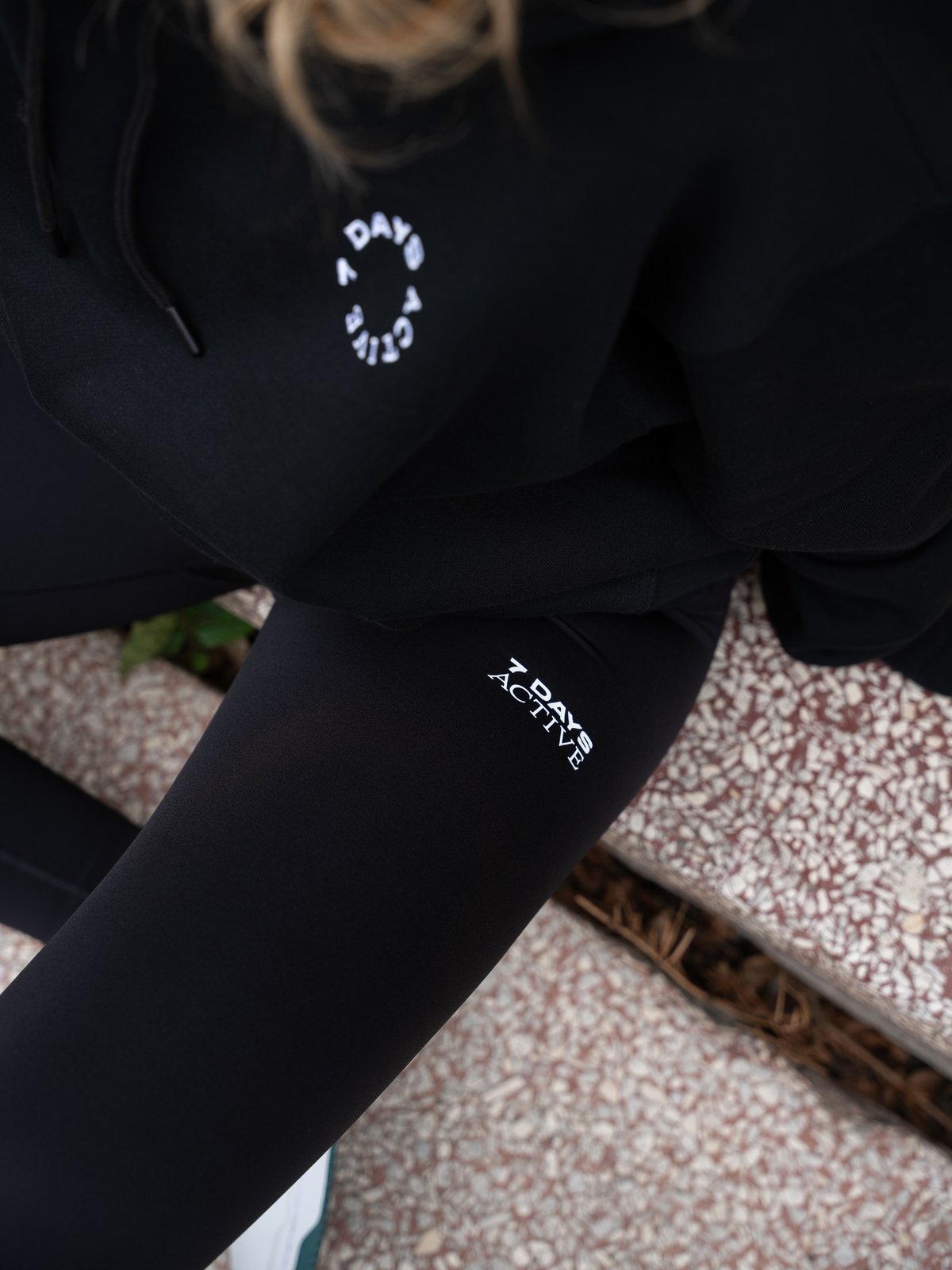 7 DAYS Active Signature Tights Black