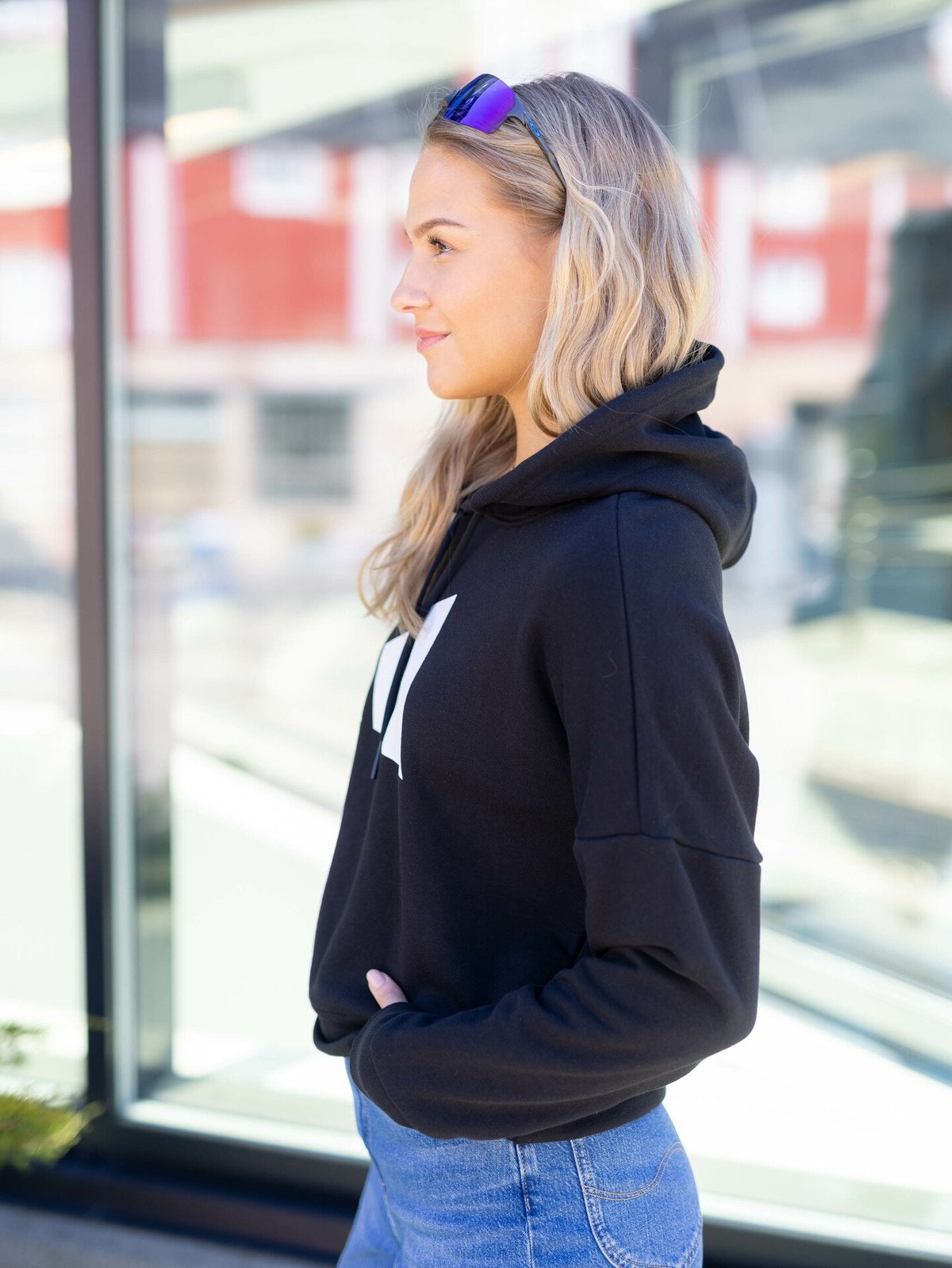 adidas Future Icons 3B Hoodie Svart