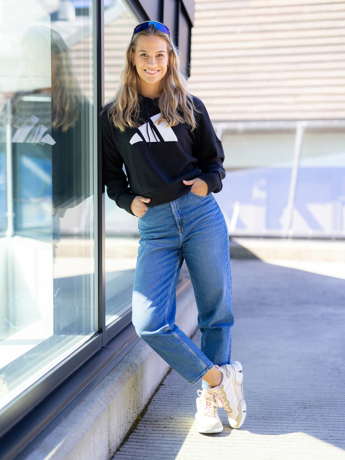 adidas Future Icons 3B Hoodie Svart