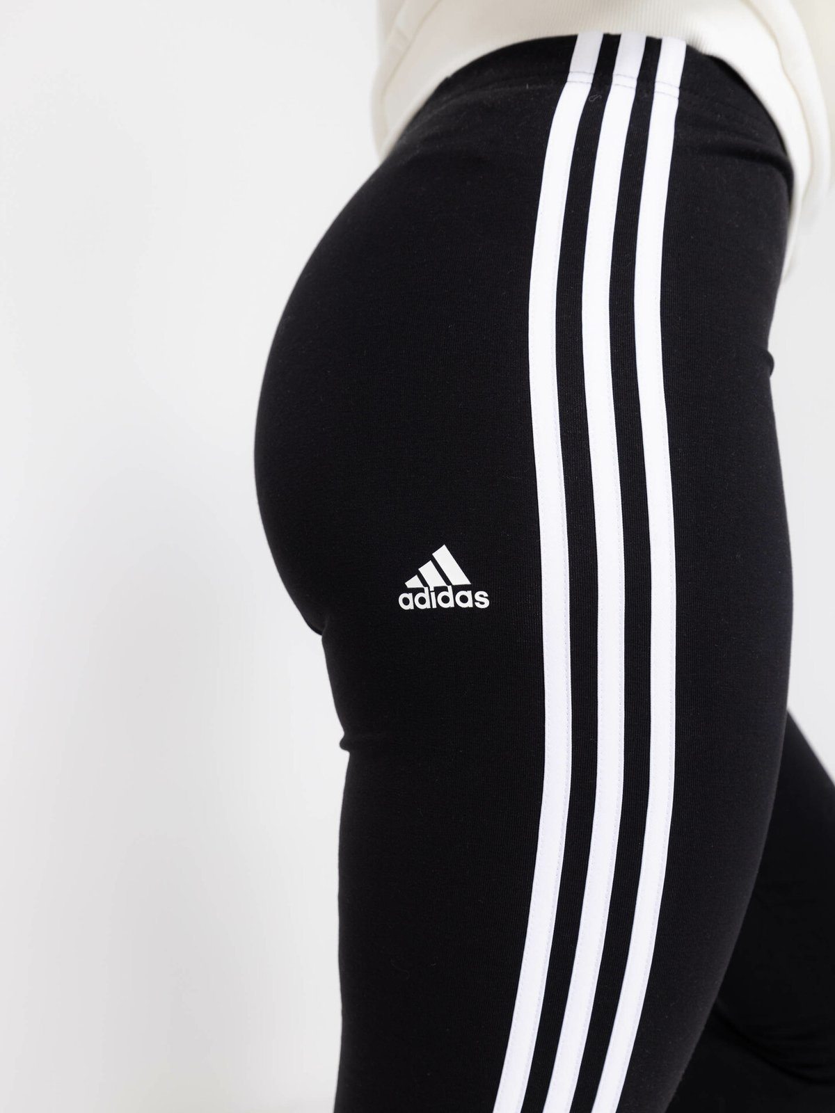 adidas 3-Stripes High Waist Legging Black/White