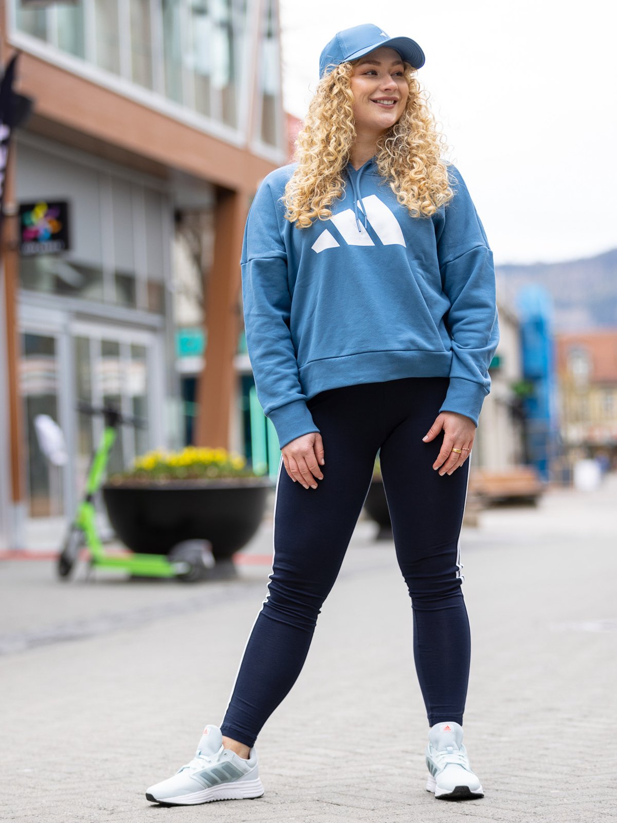 adidas 3-Stripes Legging Legend Ink / White