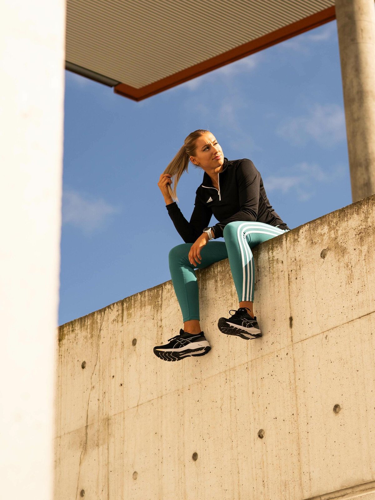 adidas 3-Stripes Legging Grønn