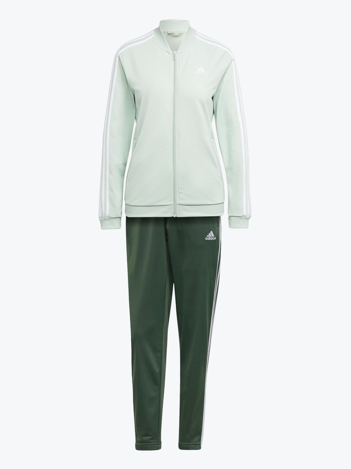adidas 3-Stripes Tracksuit Green Oxide / Linen Green