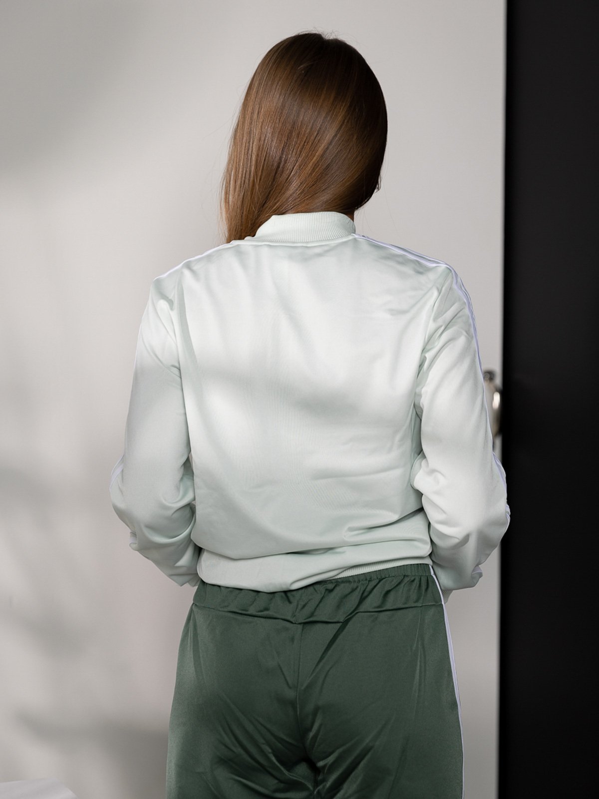 adidas 3-Stripes Tracksuit Green Oxide / Linen Green