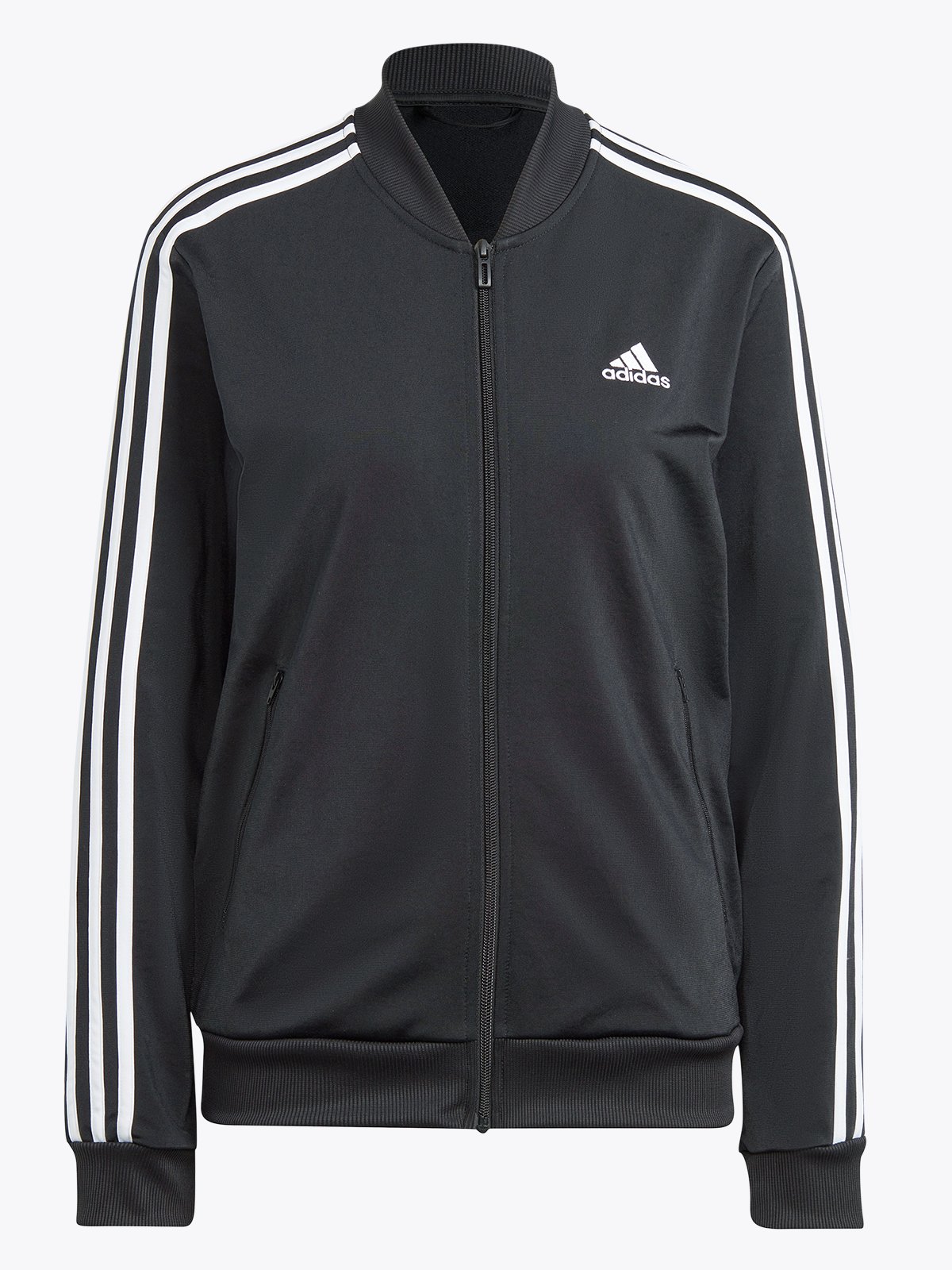 adidas 3-Stripes Tracksuit Black