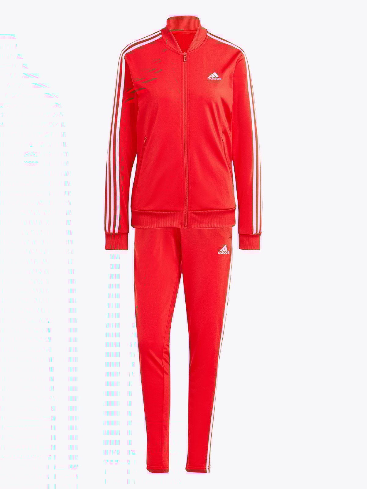 adidas 3-Stripes Tracksuit Rød