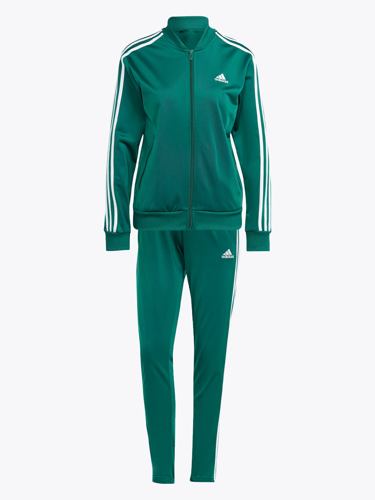 adidas 3-Stripes Tracksuit Grønn