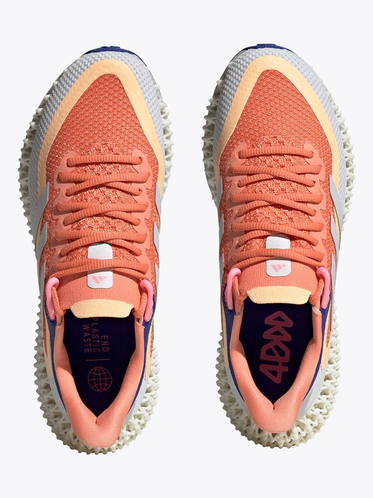 adidas 4DFWD 2 Coral Fusion / Cloud White / Acid Orange