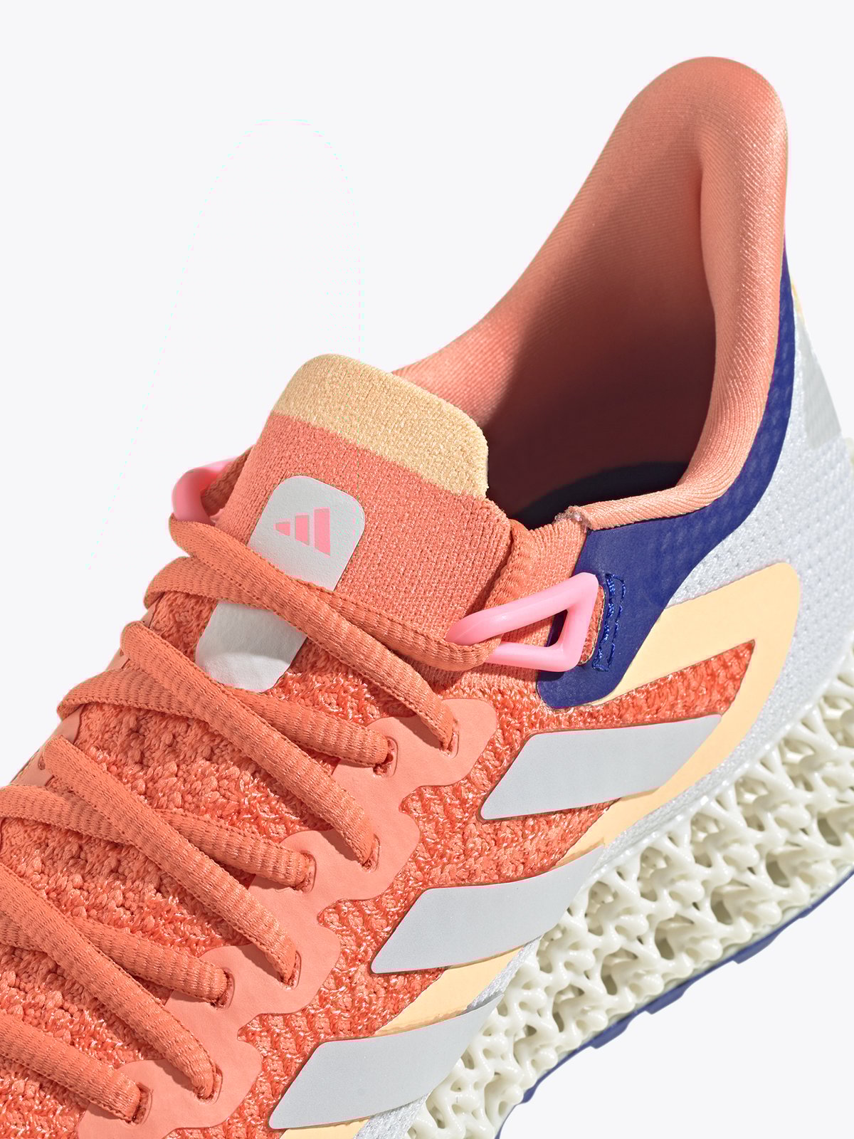 adidas 4DFWD 2 Coral Fusion / Cloud White / Acid Orange