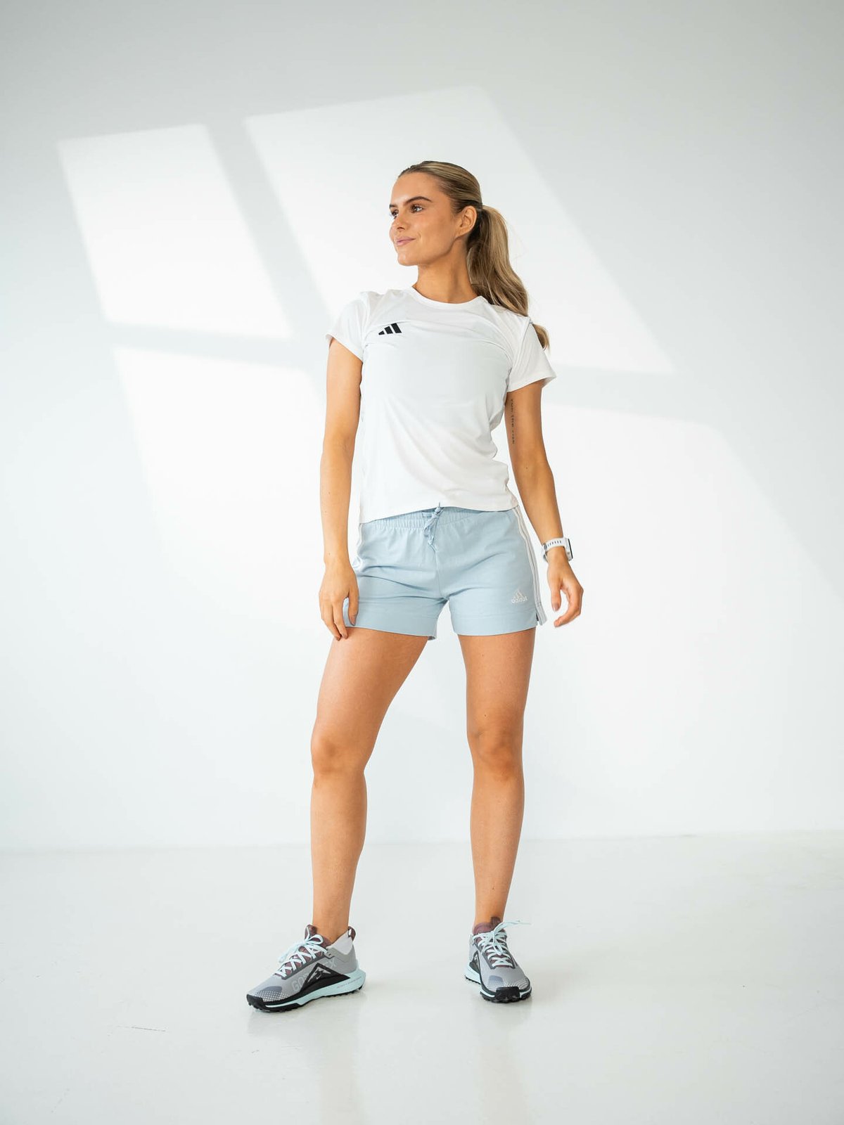 adidas Adizero Essential Tee White