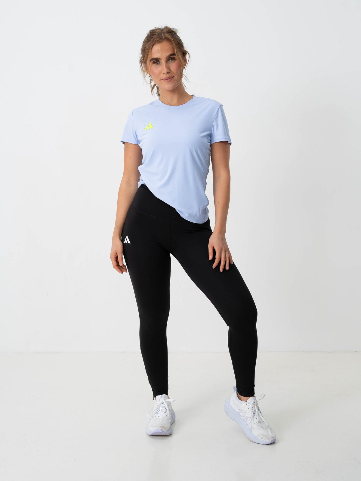 adidas Adizero Essential Tee Blue Spark