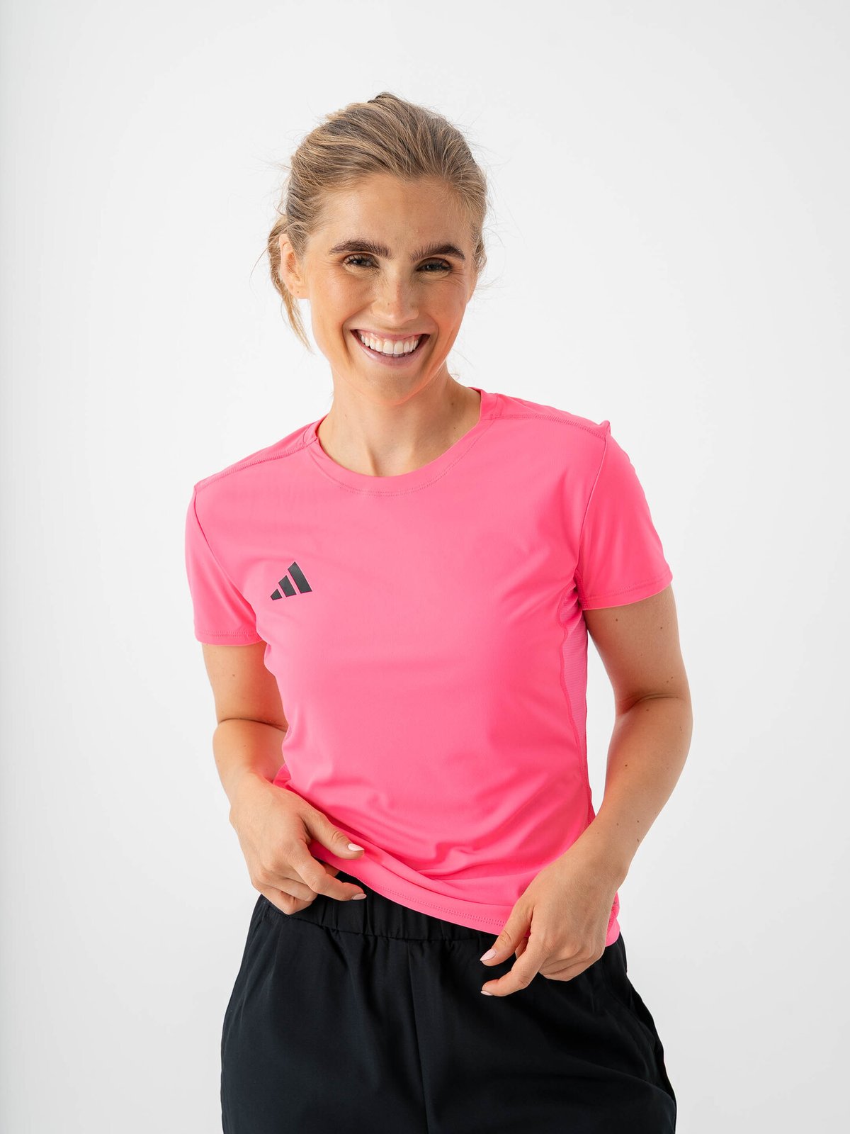 adidas Adizero Essential Tee Rosa