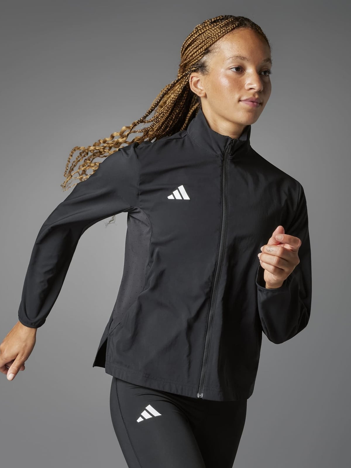 adidas Adizero Essentials Running Jacket Sort