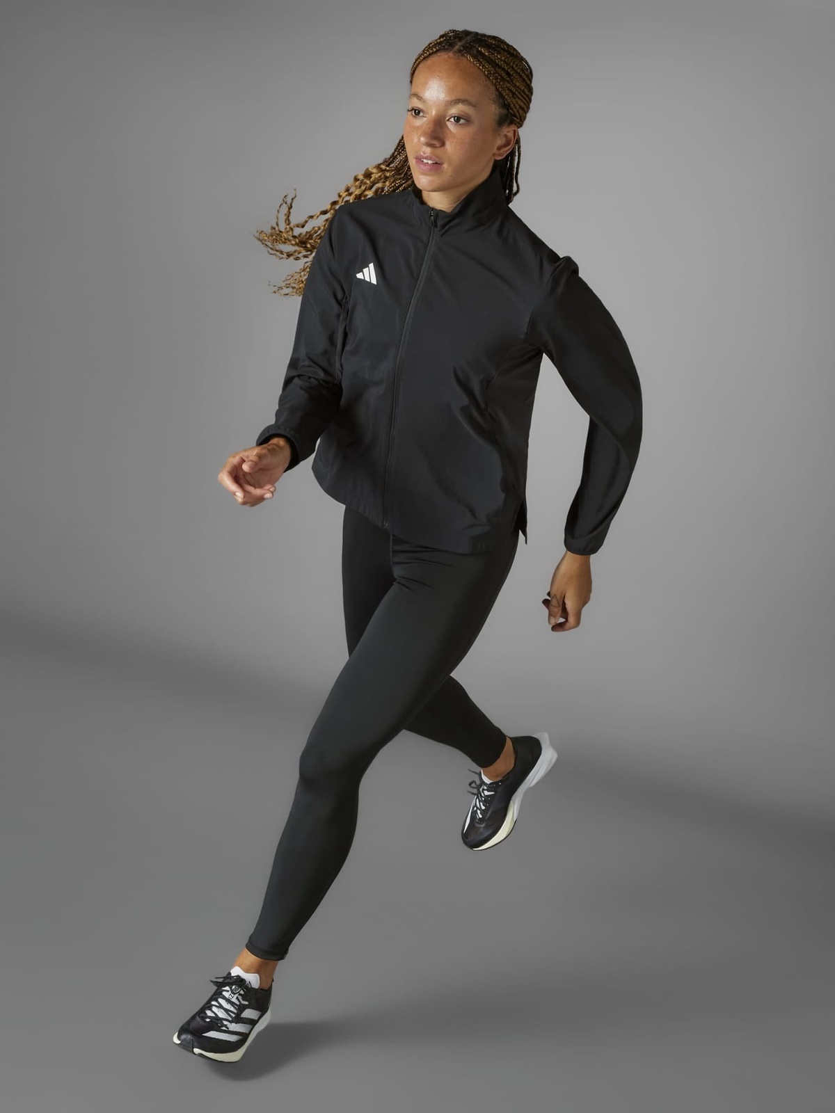 adidas Adizero Essentials Running Jacket Sort
