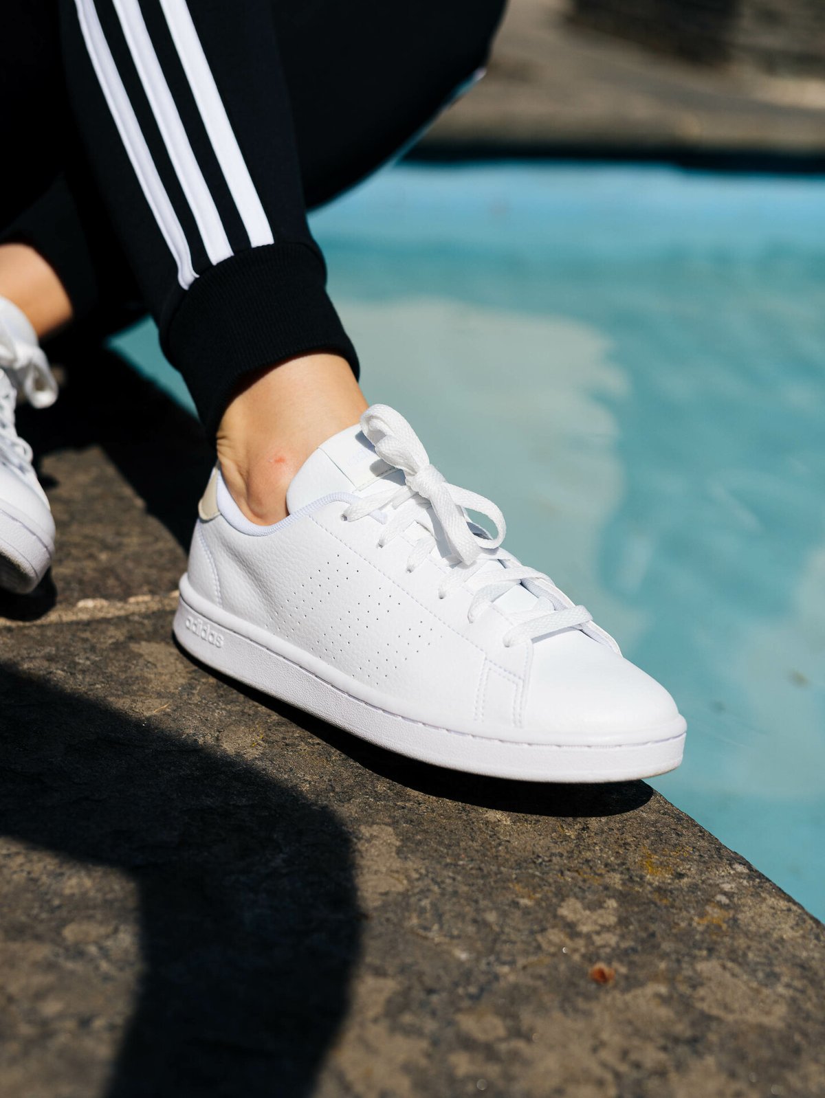 adidas Advantage Hvit