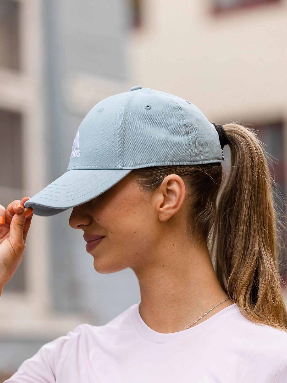 adidas Baseball Cap Cotton Magic Grey / White
