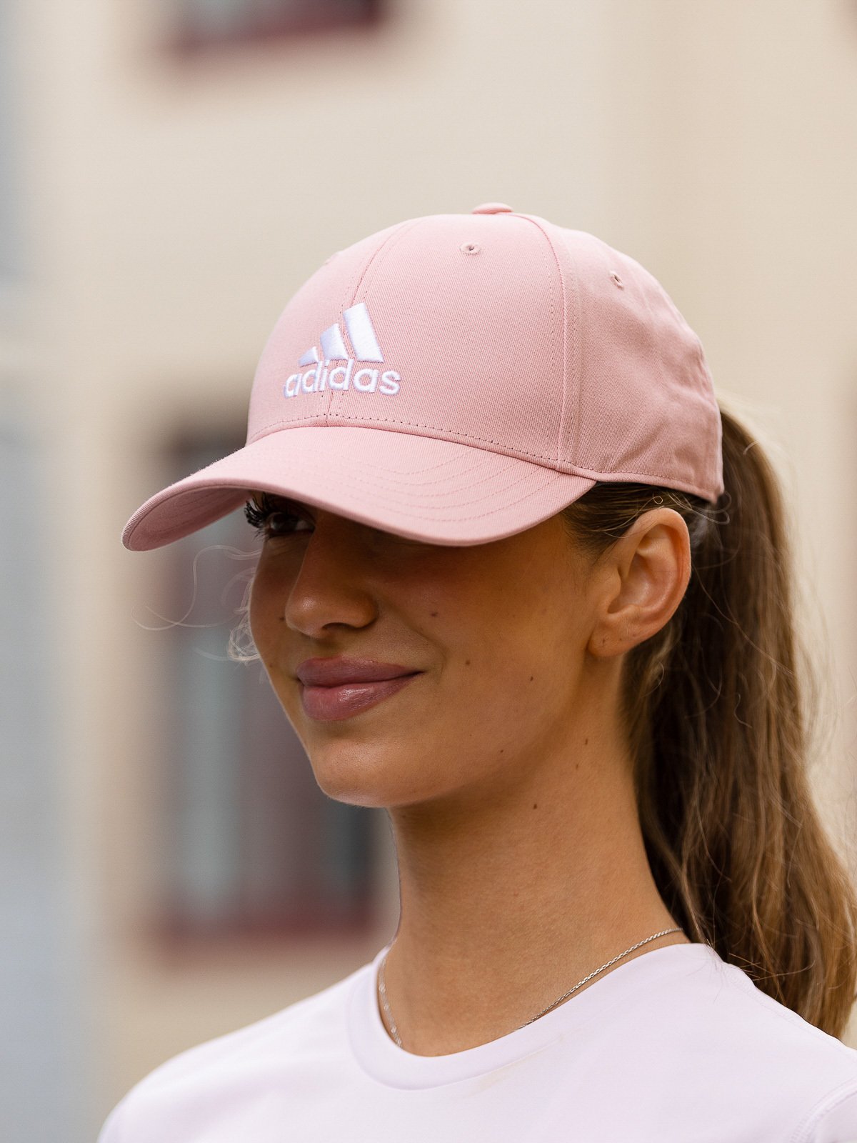 adidas Baseball Cap Cotton Wonder Mauve / White