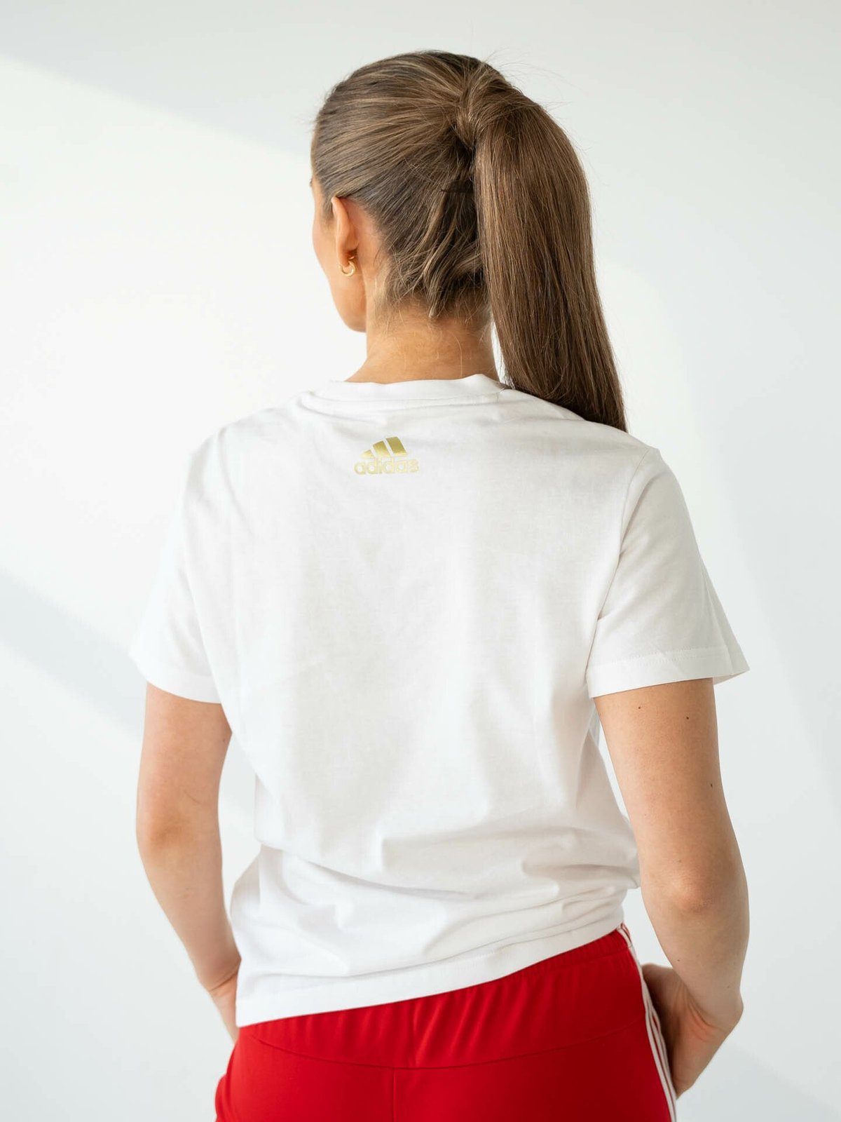 adidas Brand Love Tee Hvit