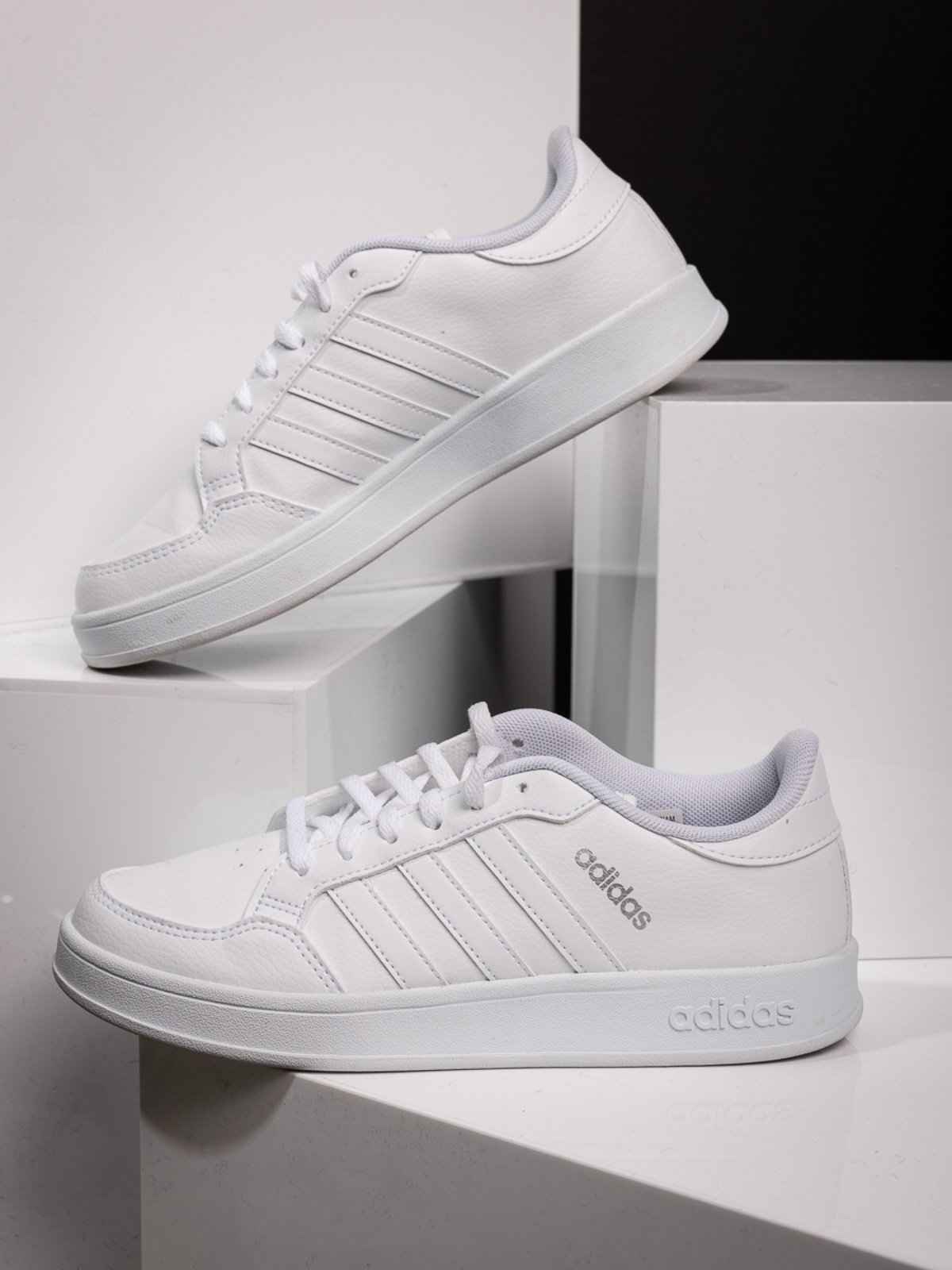 adidas Breaknet Cloud White / Cloud White / Silver Metallic