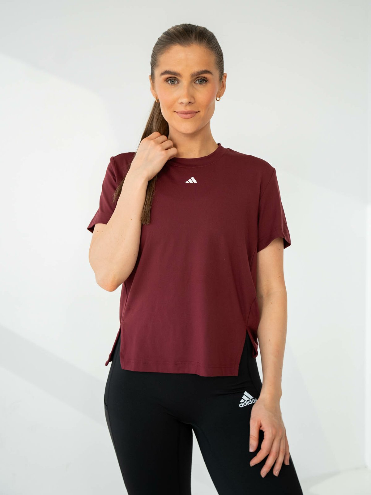 adidas D2T Tee Shadow Red