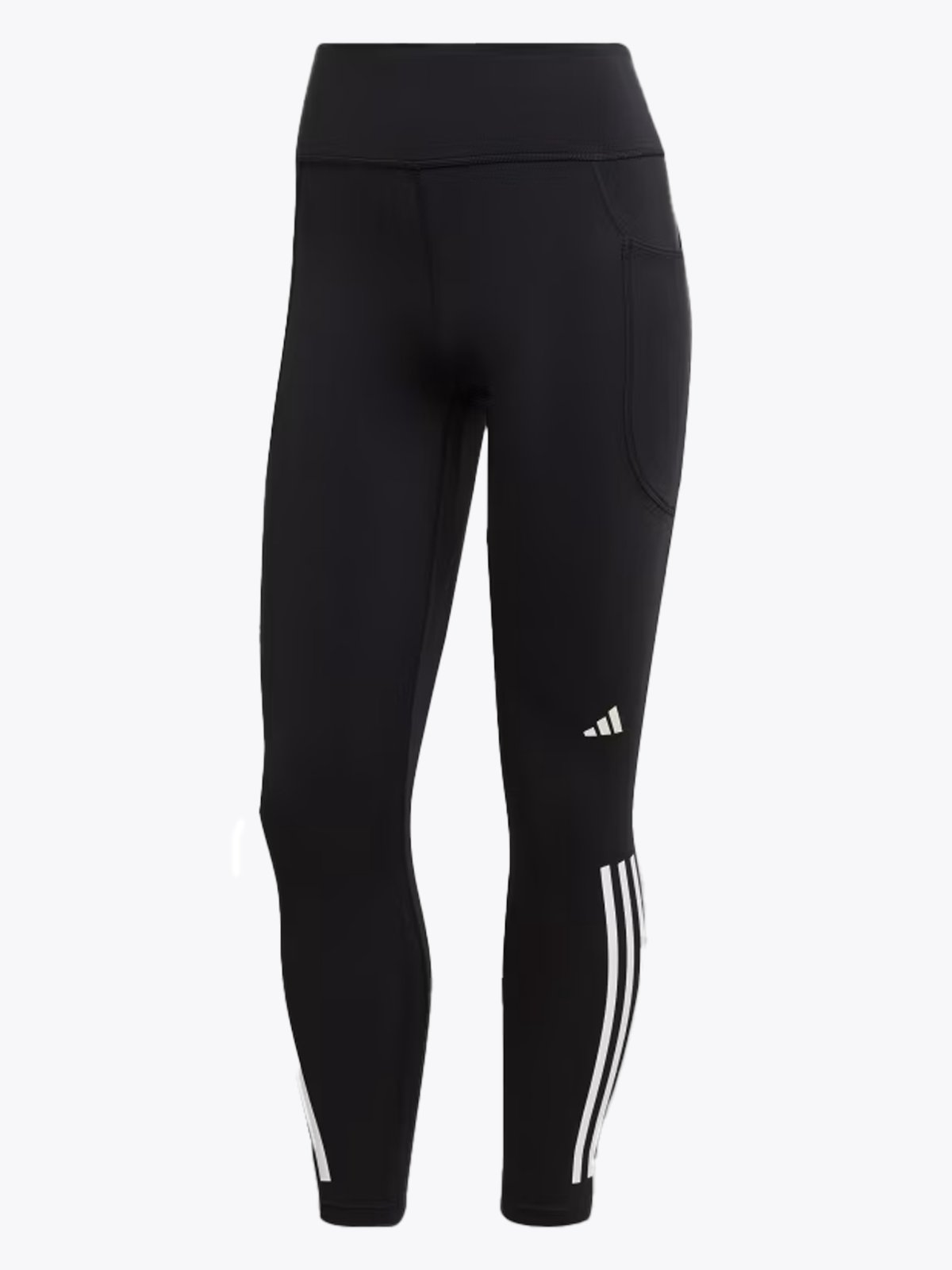 adidas Daily Run 3-Stripes 7/8 Tight Black