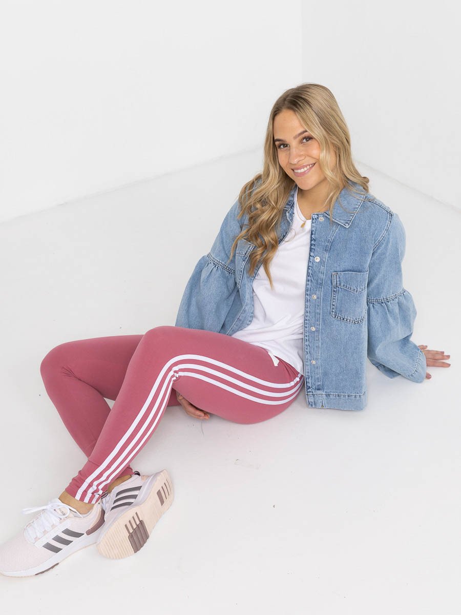 adidas Future Icon 3-Stripes Legging Pink Strata