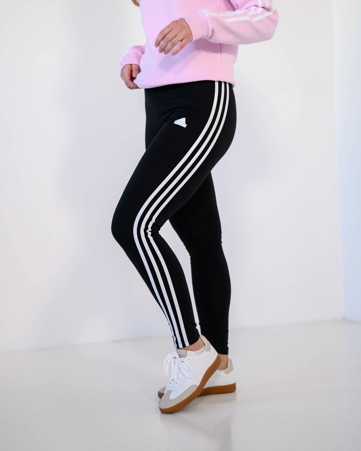 adidas Future Icon 3-Stripes Legging Black / White