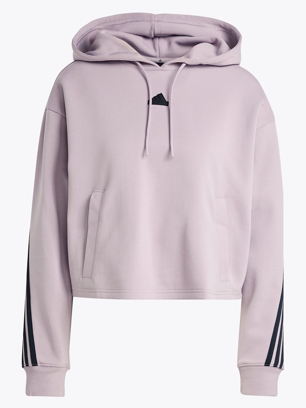 adidas FI 3-Stripes OH Hoodie Preloved Fig / Black