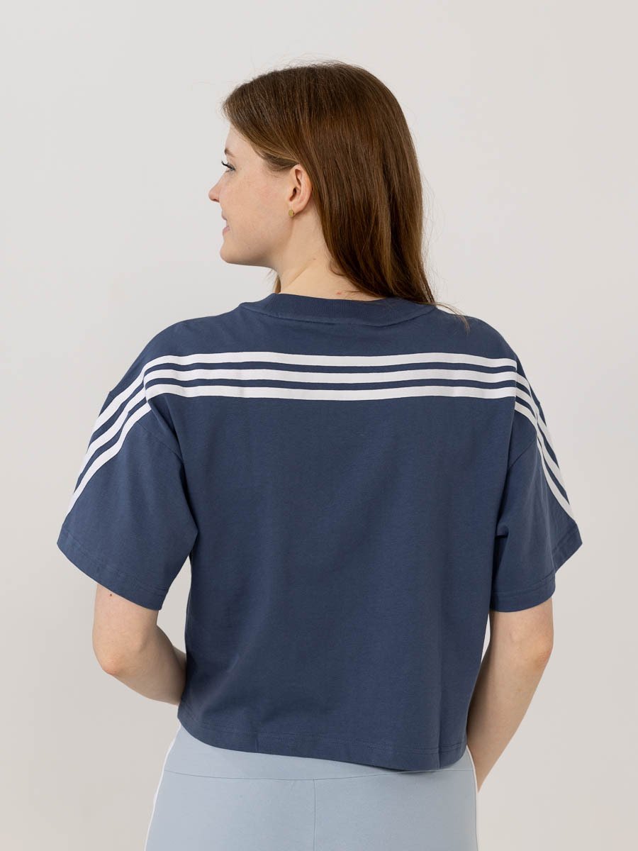 adidas Future Icons 3-Stripes Tee Blå