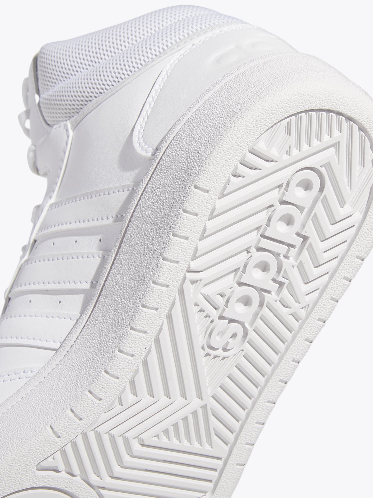 adidas Hoops 3.0 Mid Hvit