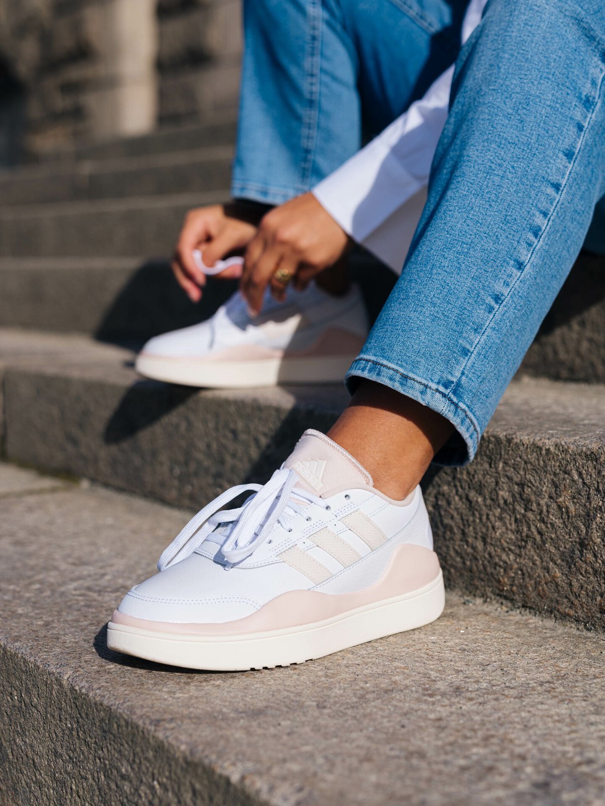 adidas Osade Cloud White / Chalk White / Wonder Quartz