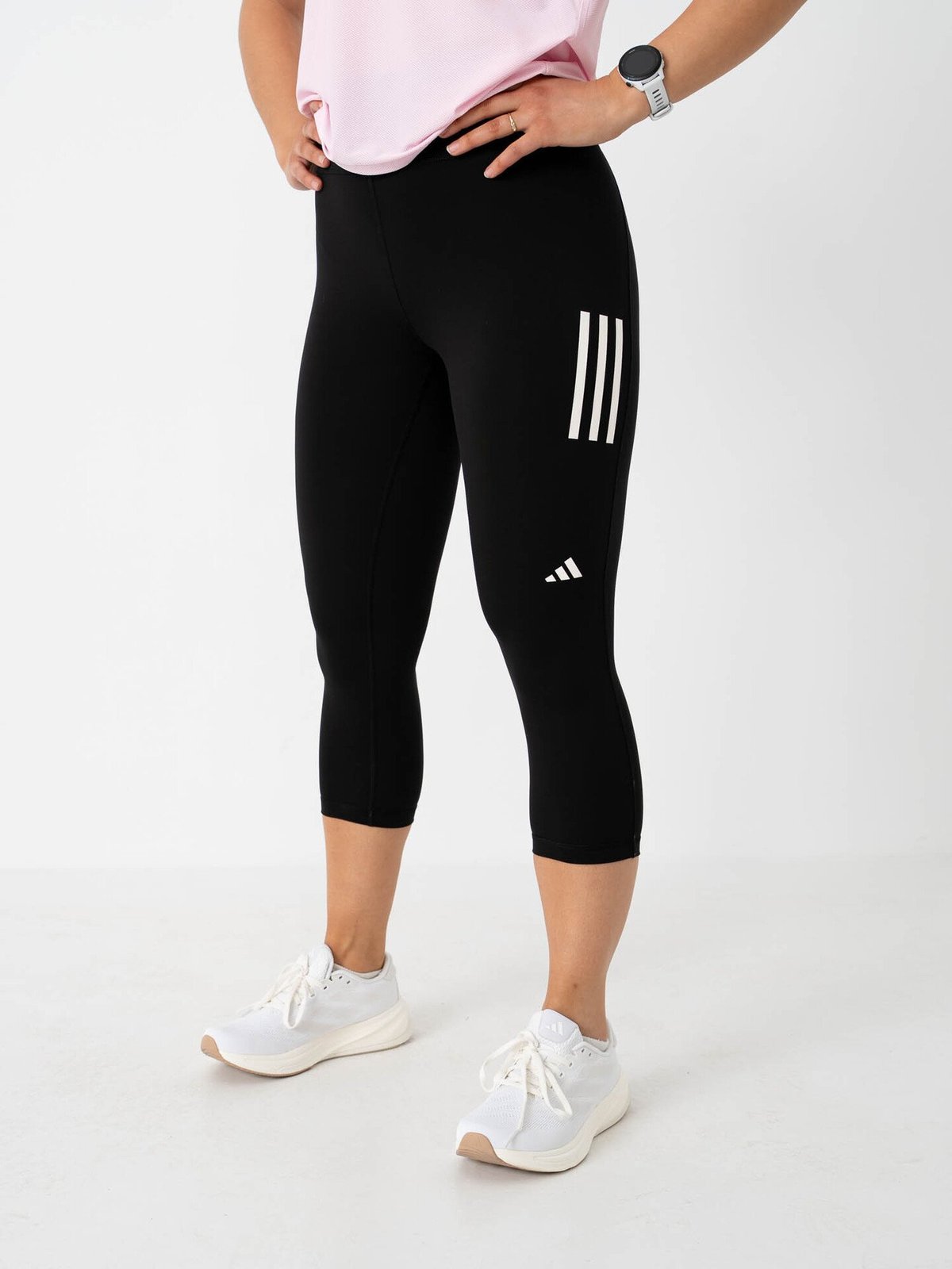 adidas Own The Run 3/4 Tights Black