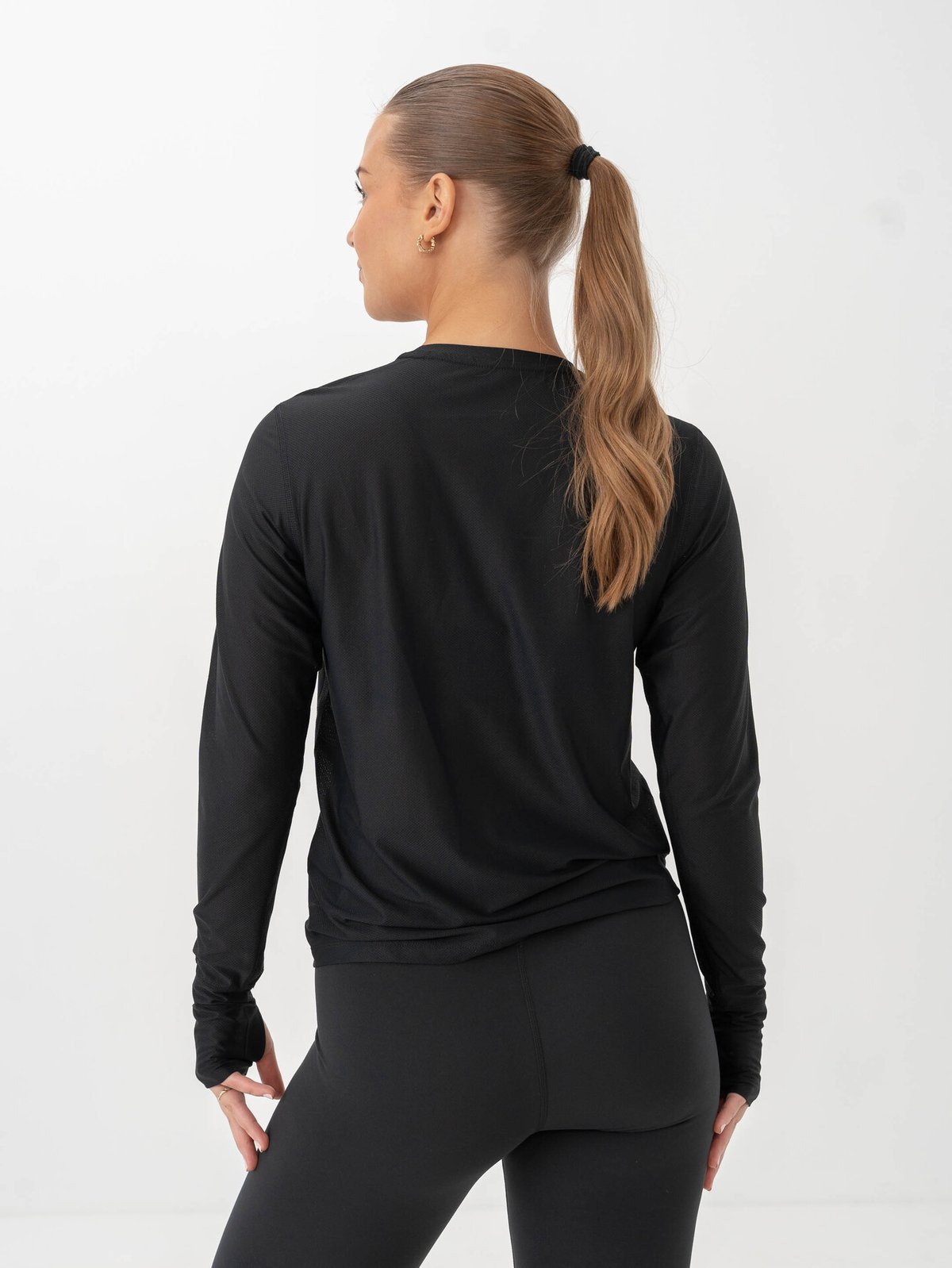 adidas Own The Run Long Sleeve Black