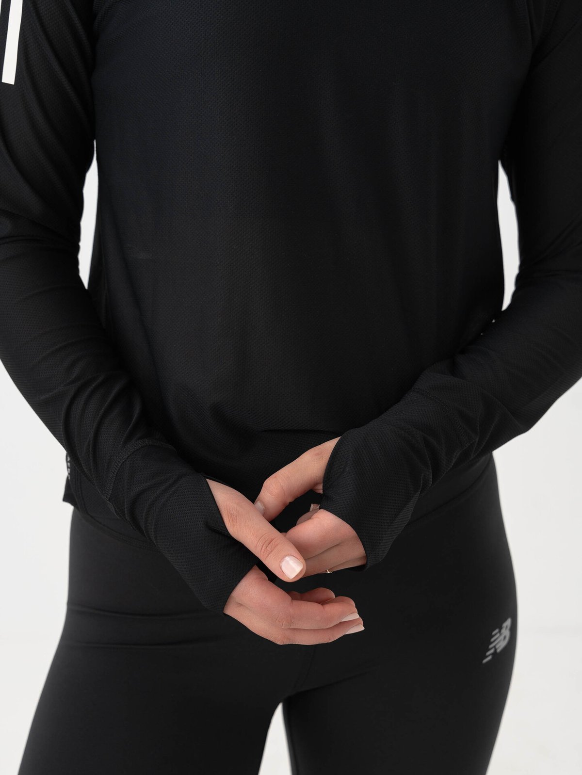 adidas Own The Run Long Sleeve Black