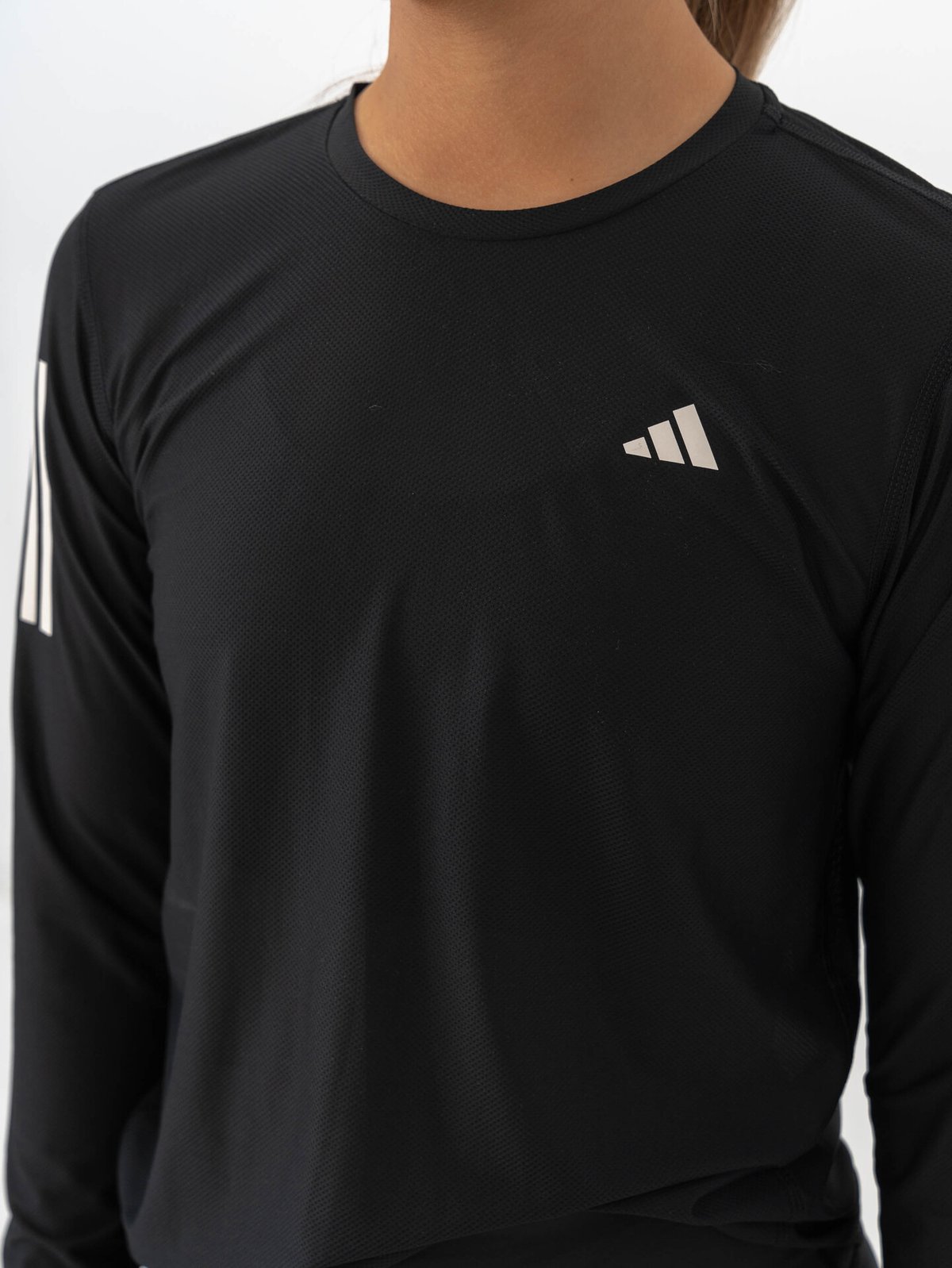adidas Own The Run Long Sleeve Black